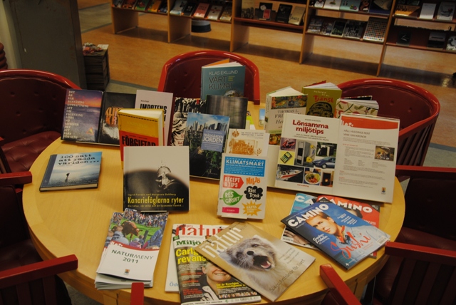 böcker och broschyrer om miljö